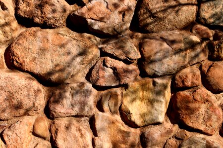 Big Rocks brown pattern photo