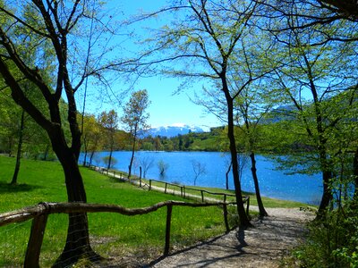 Away mountains water