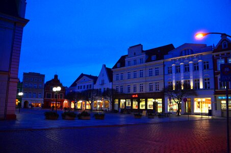 Mecklenburg night marketplace photo