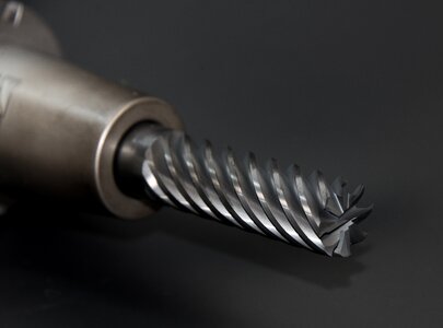 Drilling tool metal photo