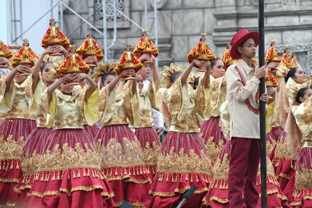 Sinulog Santo Nino Parade in Cebu City, Philippines photo