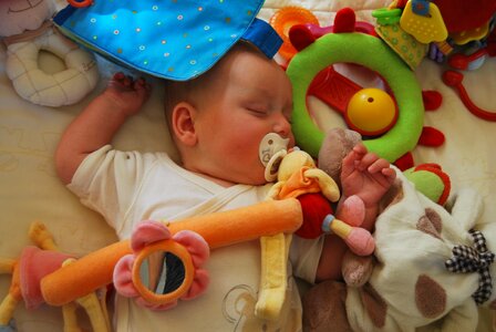 Baby toys pacifier photo
