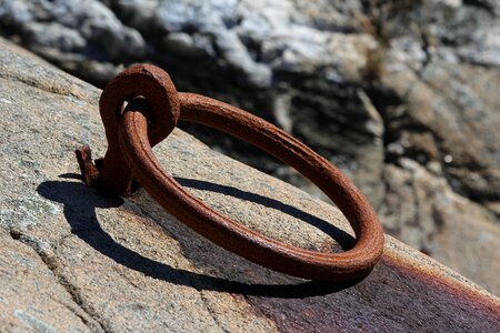 Rusty metal old weathered photo