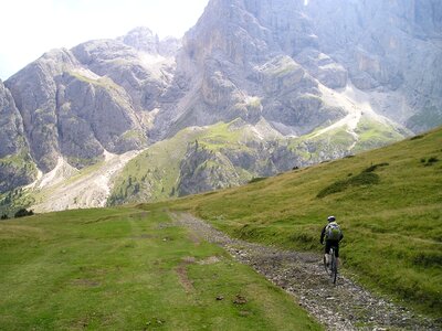 Tour transalp bike ride photo