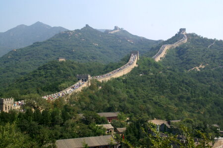 Jinshanling Great Wall, located in Hebei province photo