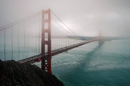 Bay boat bridge photo