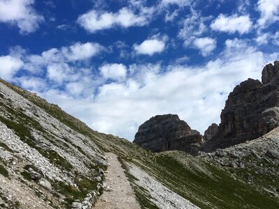 mountain Schlern in Alto Adige, italian Dolomites photo