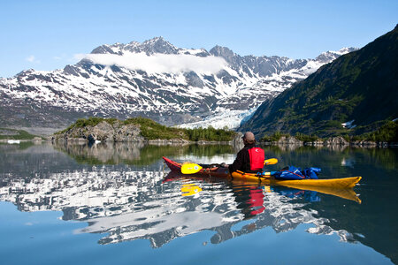 Paddling in Alaska