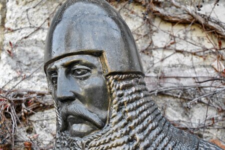 Armor medieval sculpture photo