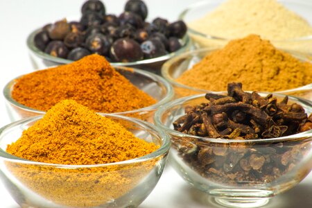Spices in Bowls photo