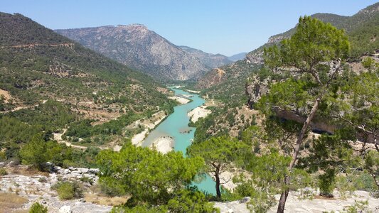 River outlook landscape photo