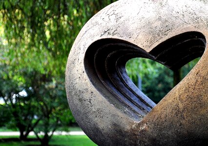 Detail heart art