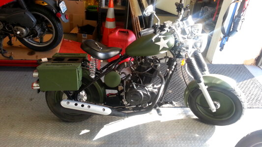 WW2 Replica Motorcycle photo