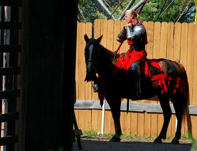 Riding horseback history