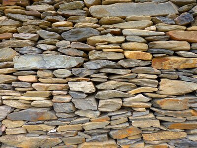 Wall stones grey