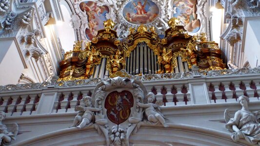 Church organ passau dom photo