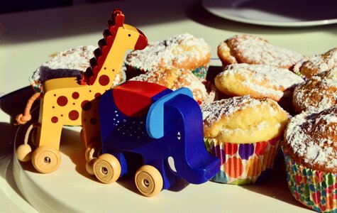 Colorful sweet decoration