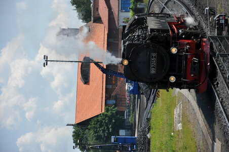 German steam engine No.8