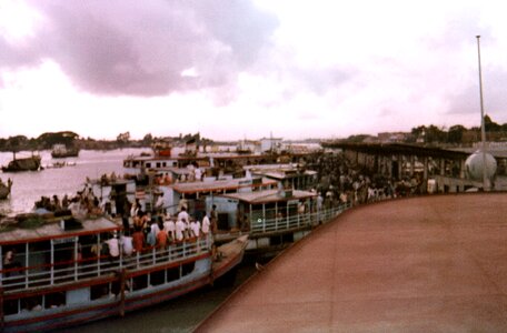 Bangladesh ferry river photo