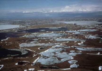 Frost ice lakes