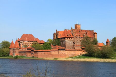 Castle malbork poland