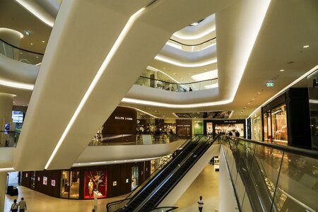 Escalators shop bangkok photo