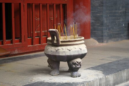 Smoke urn religious