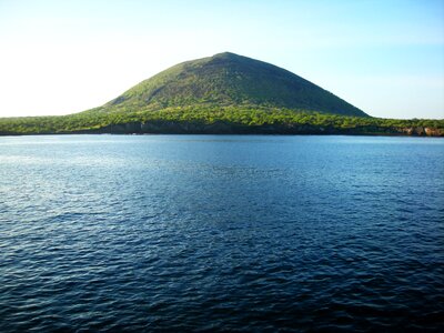 Water rocks island