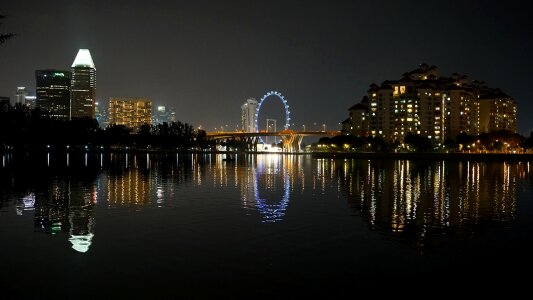 Night panorama tourist attraction photo