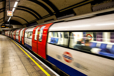 London Tube Arrival photo