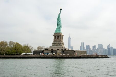 New york city manhattan island photo