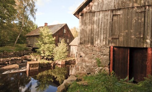 Home wooden farm