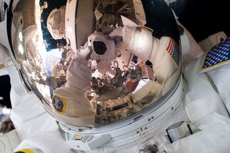 Spacewalk Selfie photo