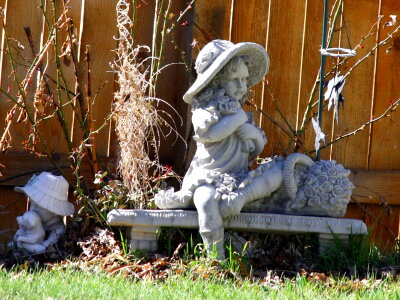 Art backyard decoration