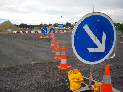 Road sign roadsign traffic sign photo