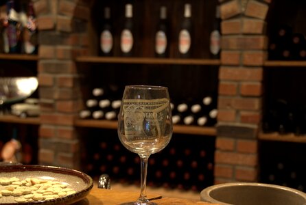 Beverage wineglass winery photo