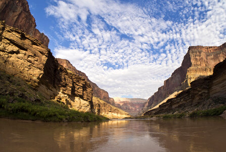Landscape of the Grand Canyon and Colorado River, Arizona photo