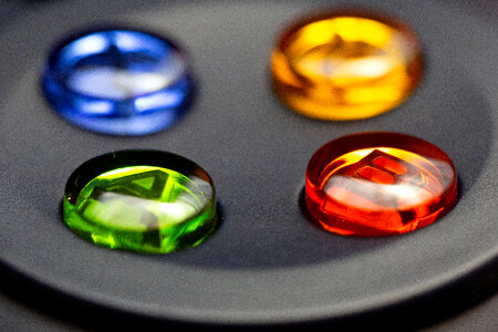 Game Controller Buttons photo