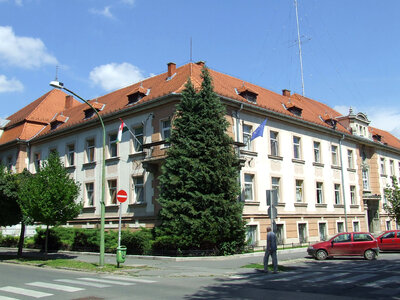 Police Office of Kaposvár in Hungary photo