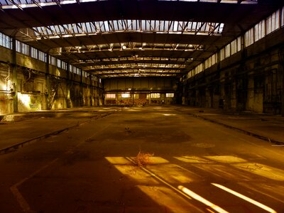 Factory ruin industry photo