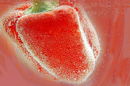 Vitamins bubbles water