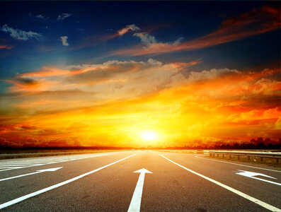 Twilight highway