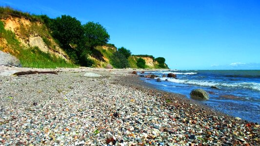 Coast baltic sea beach photo