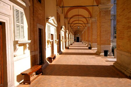 Basilica mary's house hallway