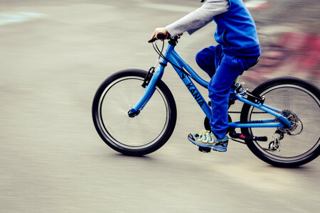 Youngster Boy Bicycle photo