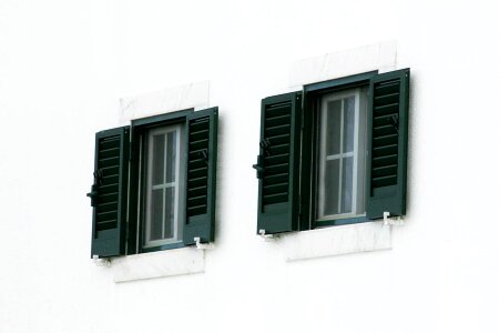 Wall white window