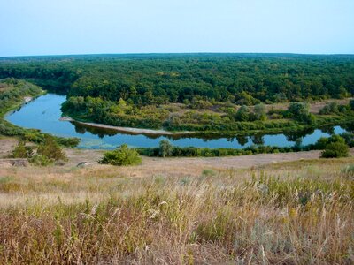 landscape with a river