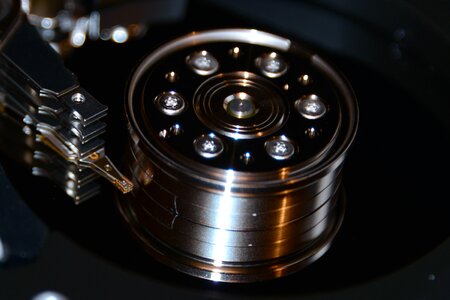 Inner workings disk computer