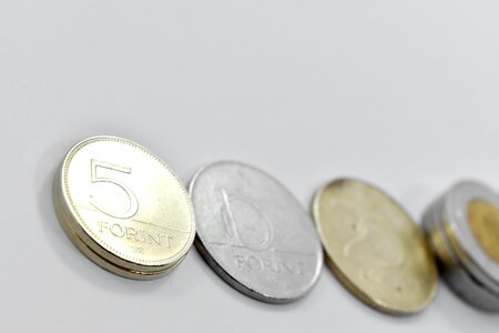 Coins forint money