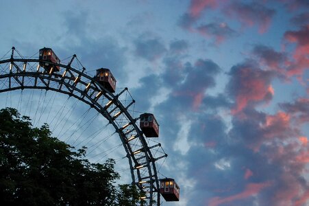 Amusement park vienna austria photo